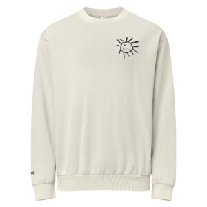 Happy Sun Embroidered Sweatshirt