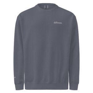 "I Am Different" Unisex Embroidered Sweatshirt