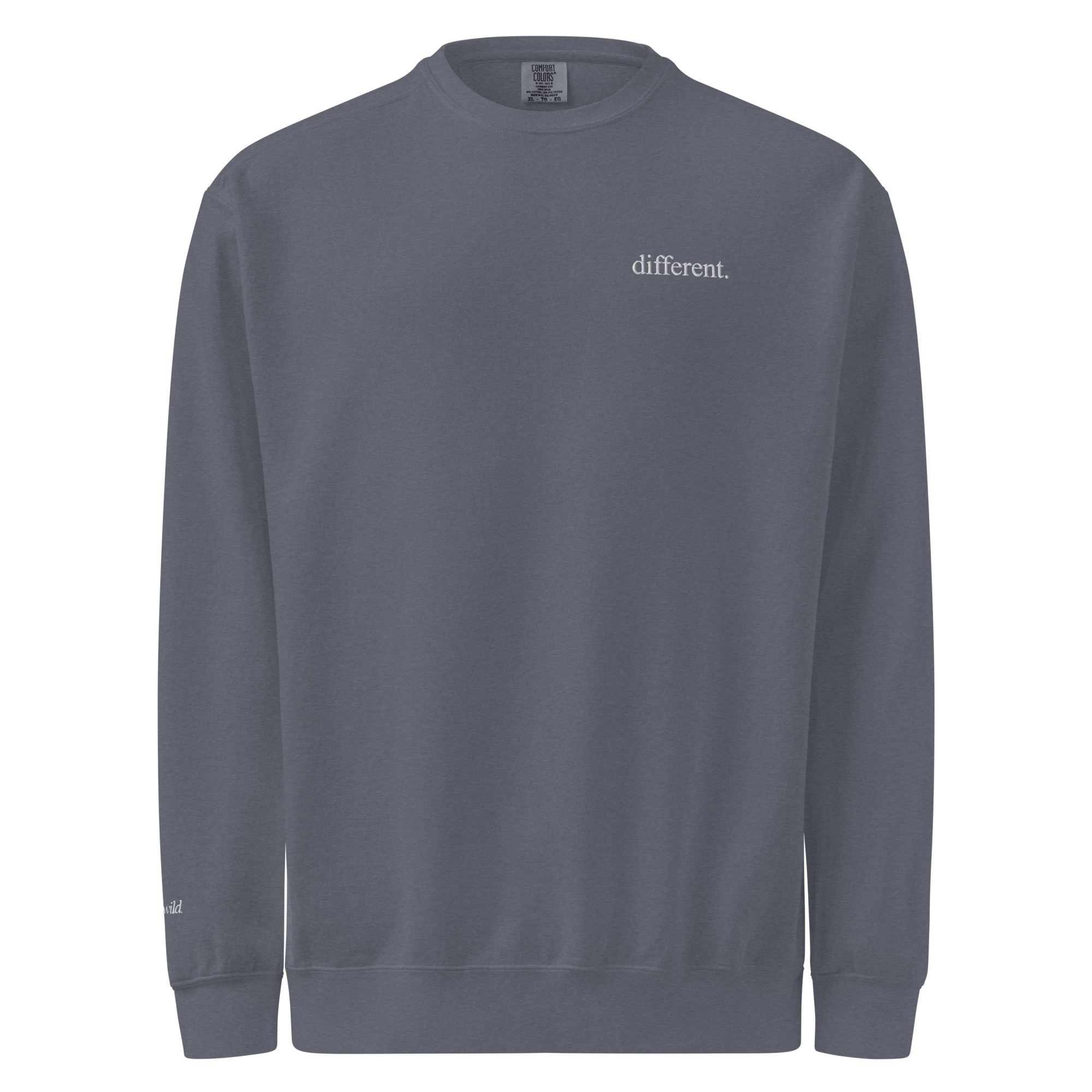 "I Am Different" Unisex Embroidered Sweatshirt