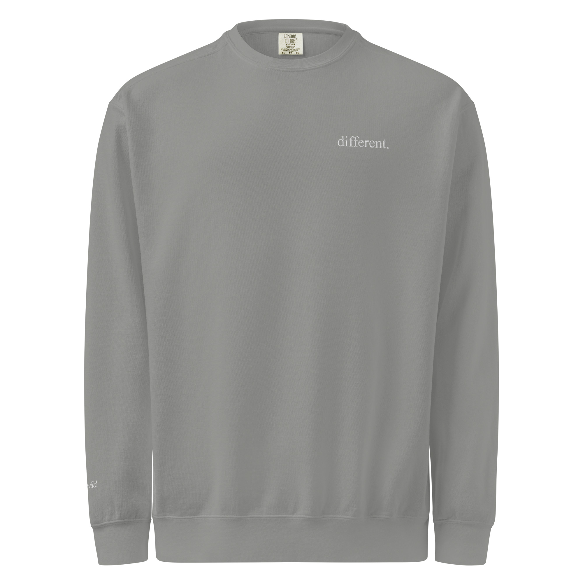 "I Am Different" Unisex Embroidered Sweatshirt - Image 3