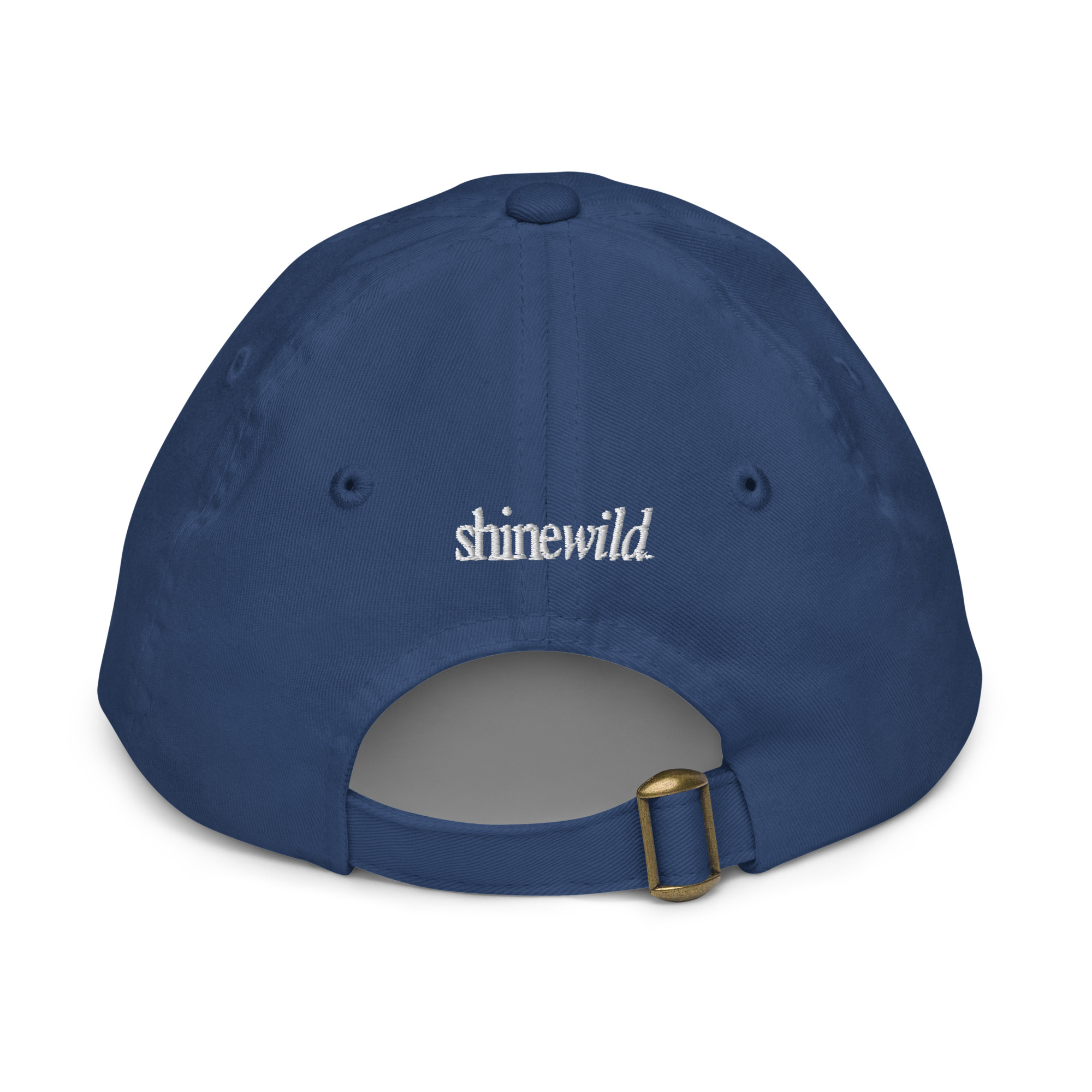 Happy Alien Embroidered Youth Baseball Cap - Image 2