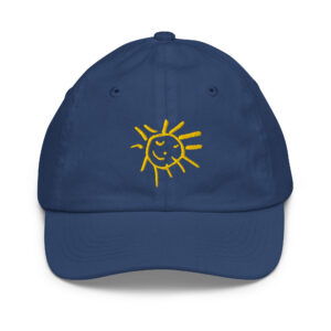 Happy Sun Youth Embroidered Baseball Cap