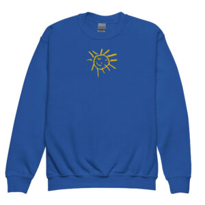 Happy Sun Youth Embroidered Crewneck Sweatshirt