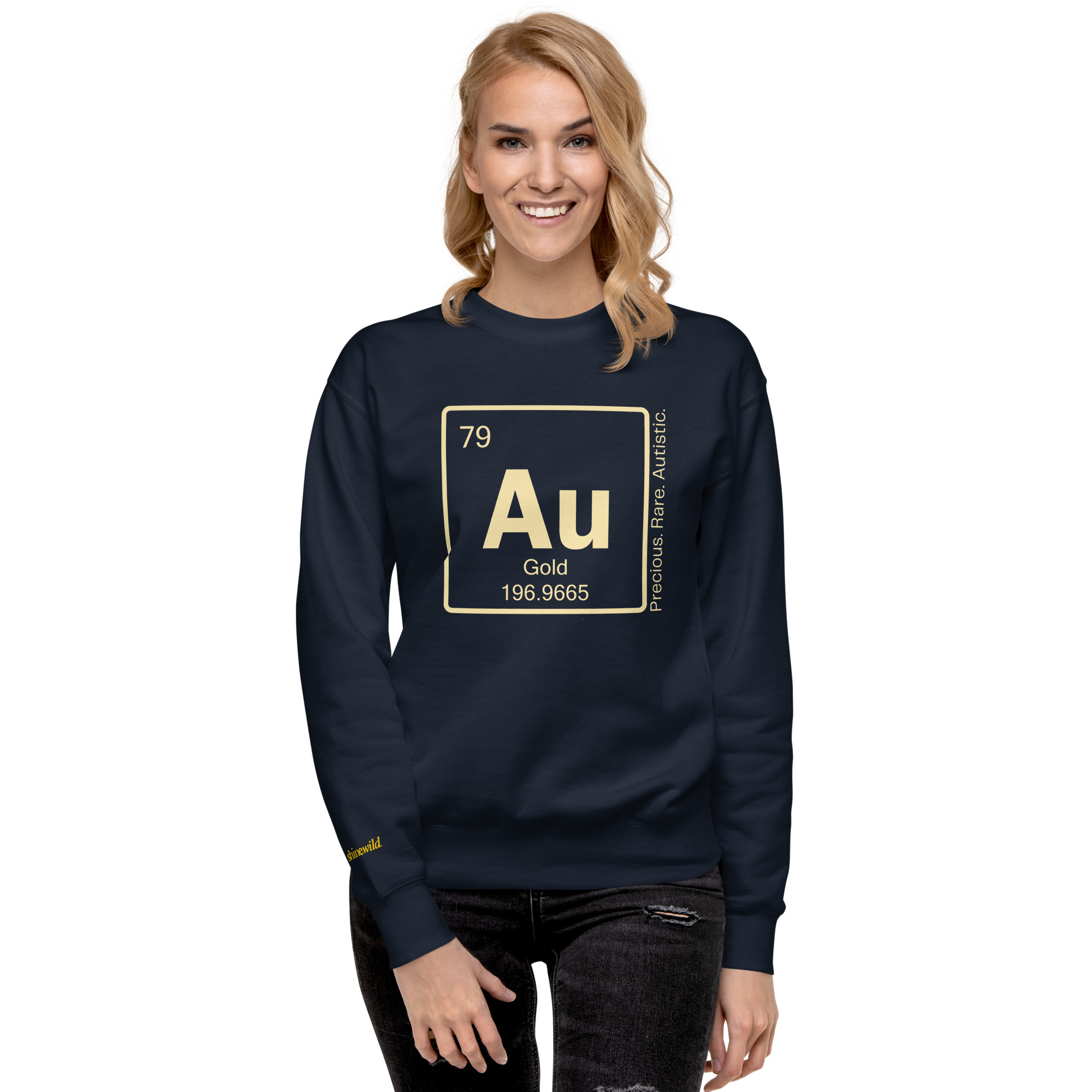 Au(tism) Unisex Premium Sweatshirt - Image 8