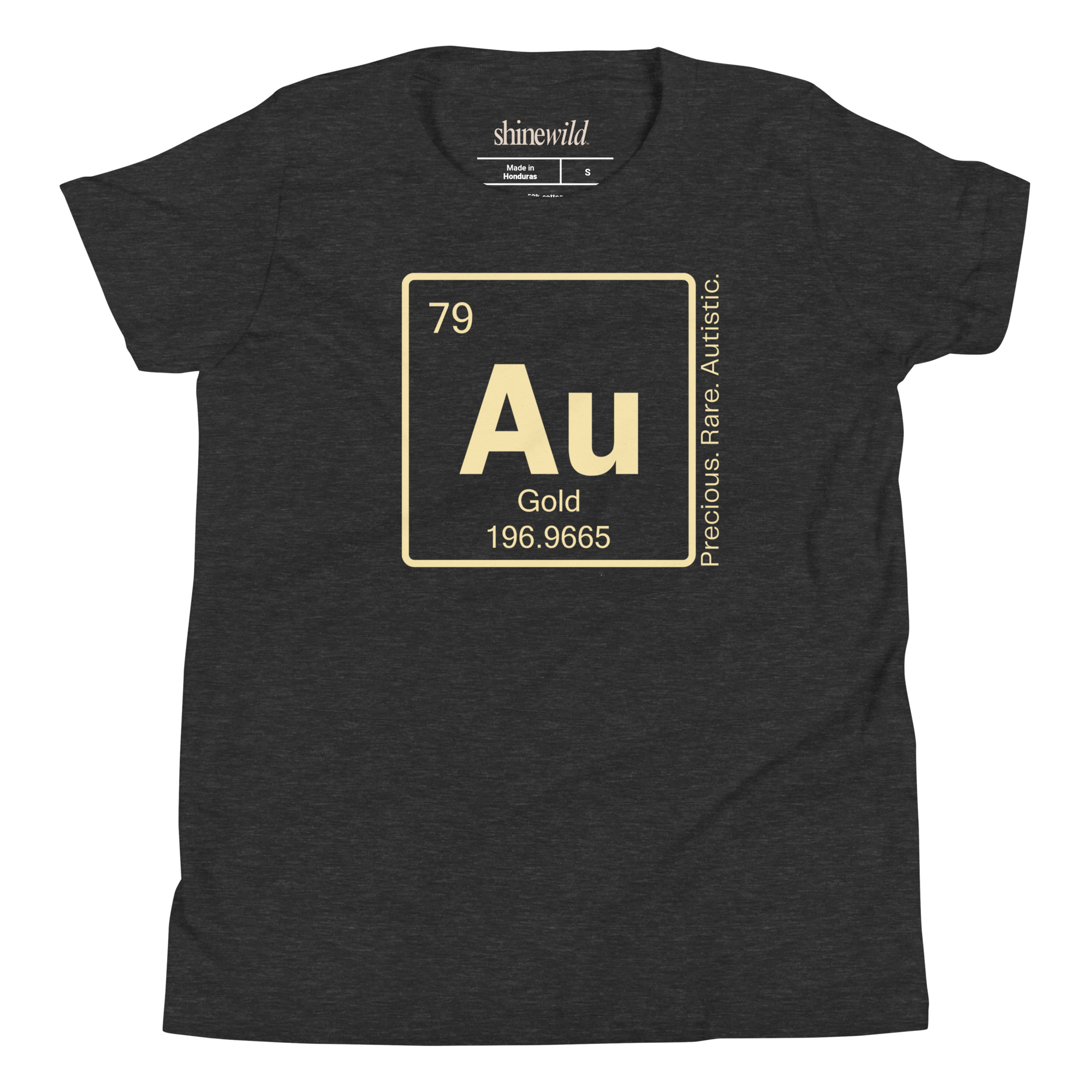 Au(tism) Youth Short Sleeve T-Shirt - Image 4